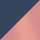 Navy/Rose Gold