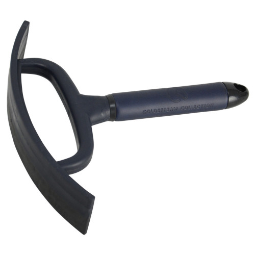 Coldstream Faux Leather Sweat Scraper - Navy/Black - 21cm