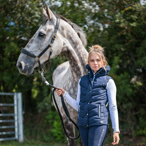Coldstream Kimmerston Quilted Gilet - Navy - X Small