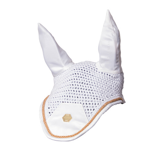 Coldstream Marygold Fly Veil - White - Pony/Cob