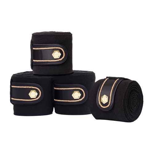 Coldstream Marygold Bandages - Black - Pony/Cob