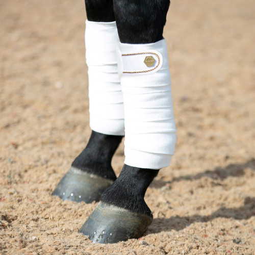 Coldstream Marygold Bandages - White - Pony/Cob