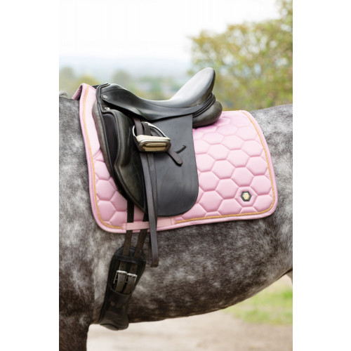Coldstream Marygold Dressage Saddle Pad - Blush Pink - Pony/Cob