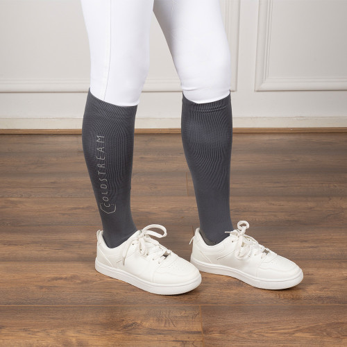 Coldstream Morriston Performance Socks - Grey - Adult 4-8