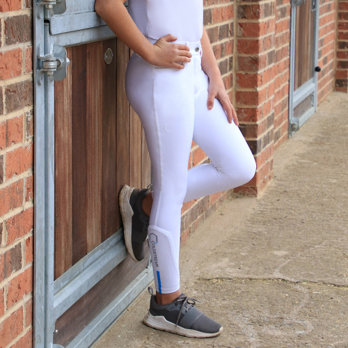Coldstream Next Generation Langshaw Competition Breeches - White - 7-8 Years