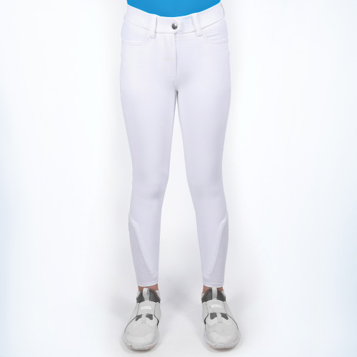 Coldstream Next Generation Langshaw Competition Breeches - White - 7-8 Years