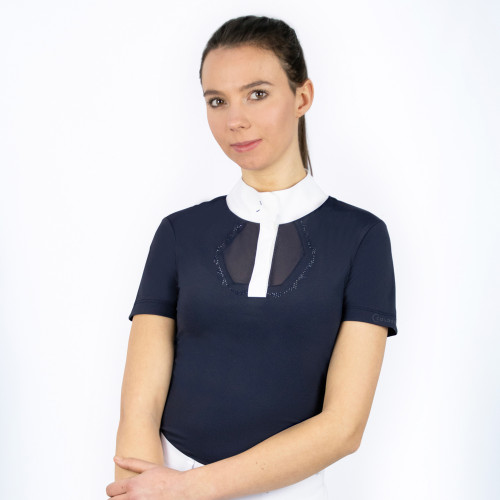Coldstream Lanark Show Shirt - Navy - X Small
