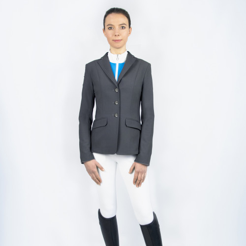 Coldstream Allanton Show Jacket - Charcoal Grey - Size 6