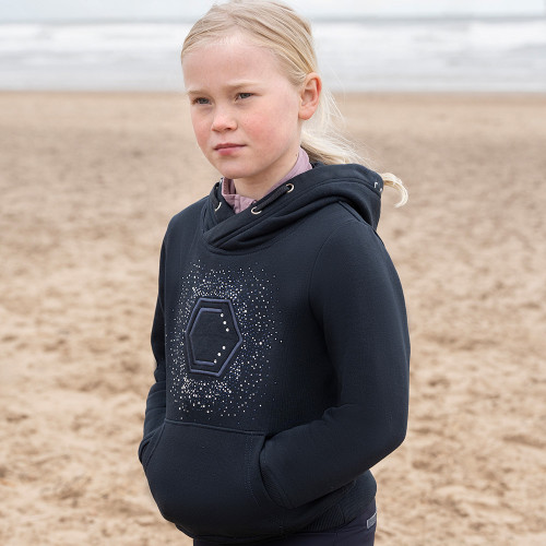 Coldstream Next Generation Swanlaws Diamante Hoodie - Navy - 7-8 Years