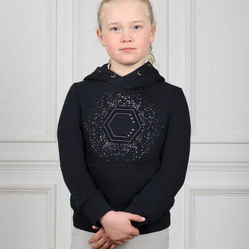 Coldstream Next Generation Swanlaws Diamante Hoodie - Navy - 7-8 Years