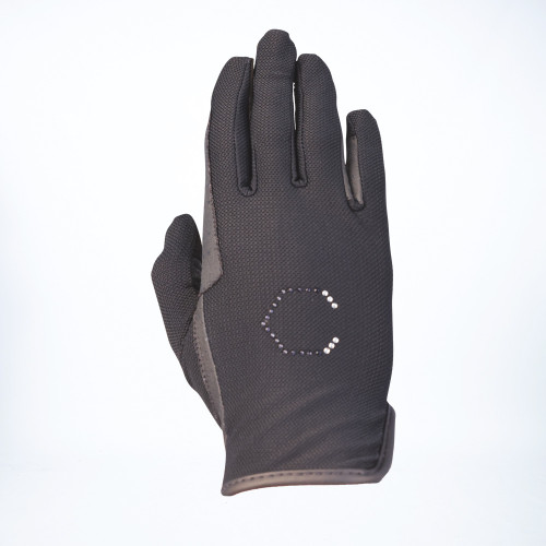 Coldstream Lintlaw CoolMesh Summer Riding Gloves - Black - X Small