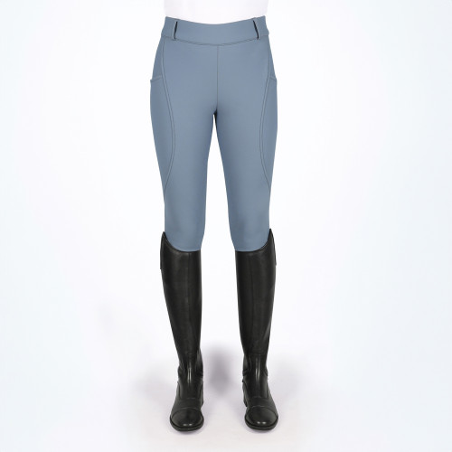 Coldstream Balmore Thermal Riding Tights - Blue - X Small