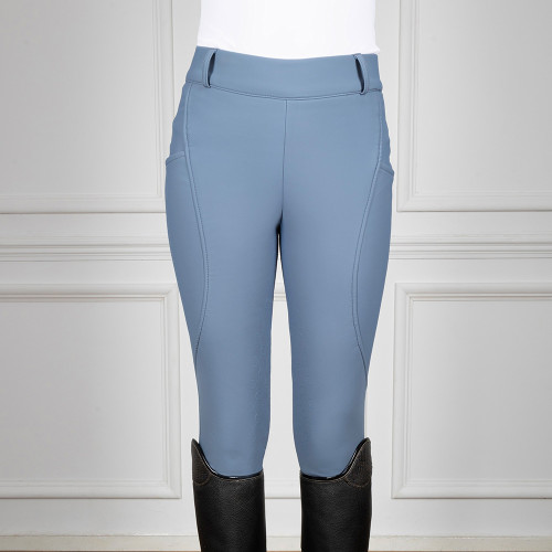 Coldstream Balmore Thermal Riding Tights - Blue - X Small