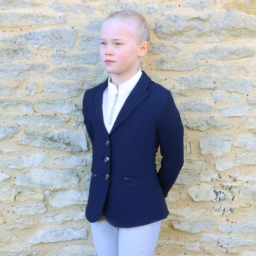 Coldstream Next Generation Oxnam Competition Show Jacket - Navy - 5-6 Years