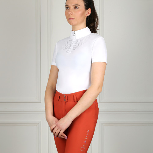 Coldstream Ledmore Diamante Breeches - Tiger - Size 6