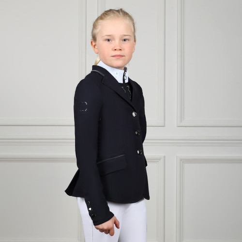 Coldstream Next Generation Ledmore Diamante Show Jacket - Navy - 5-6 Years