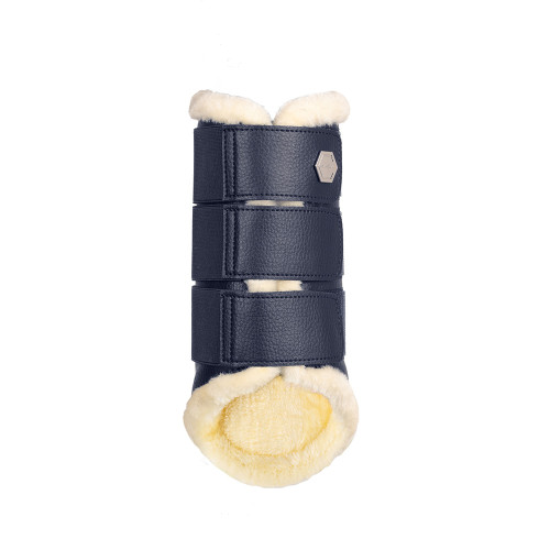 Coldstream Bowden Brushing Boots (Pack of 2) - Midnight - Pony