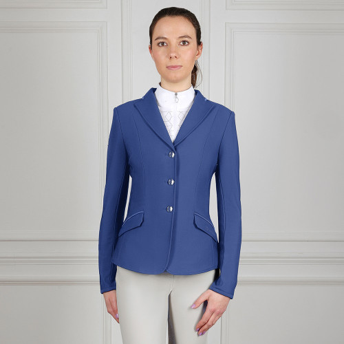 Coldstream Ledmore Diamante Show Jacket - Cobalt Stone - Size 6