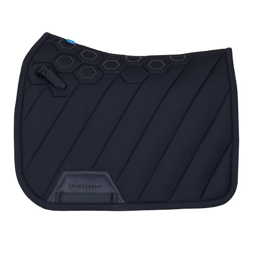 Coldstream Edrom Dressage Saddle Pad - Navy - Pony/Cob