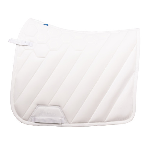 Coldstream Edrom Dressage Saddle Pad - White - Pony/Cob