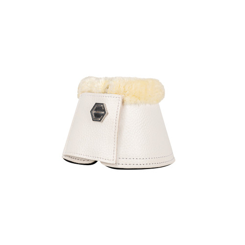 Coldstream Bowden Over Reach Boots (Pack of 2) - White - Pony