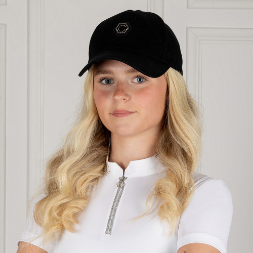 Coldstream Heaton Diamante Baseball Cap - Black - One Size