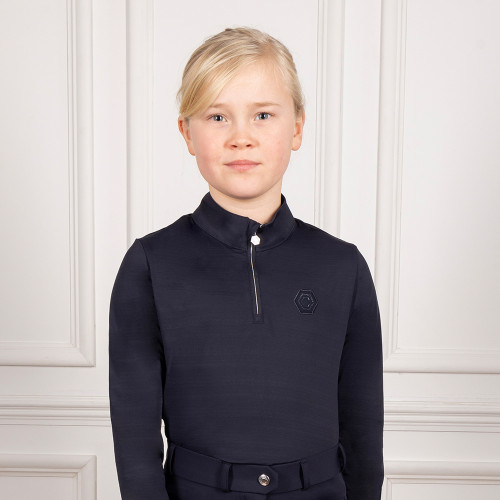 Coldstream Next Generation Hamilton Sparkle Base Layer - Navy - 5-6 Years