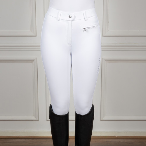 Coldstream Carham Sparkle Breeches - White - Size 6