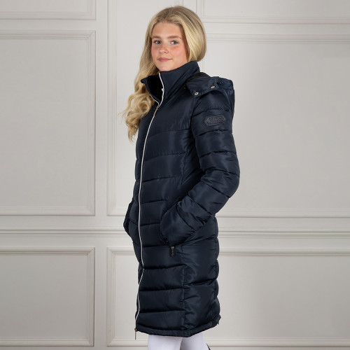 Coldstream Melrose Long Quilted Coat - Navy - XXX Small